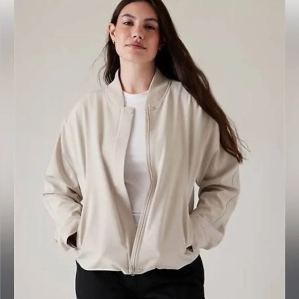 Athleta Bomber Jacket Size Large